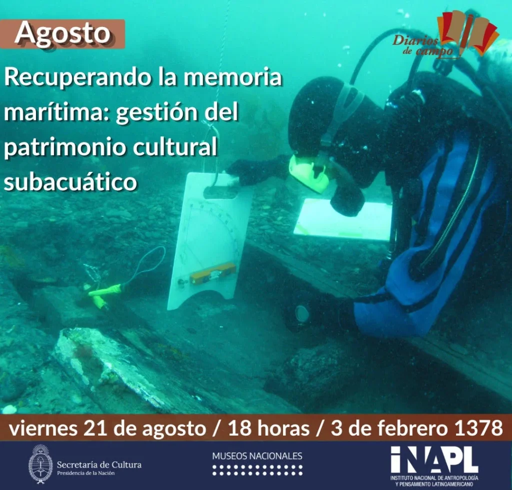 Diarios de campo 2026 - 4 / Recuperando la memoria marítima: gestión del patrimonio cultural subacuático.